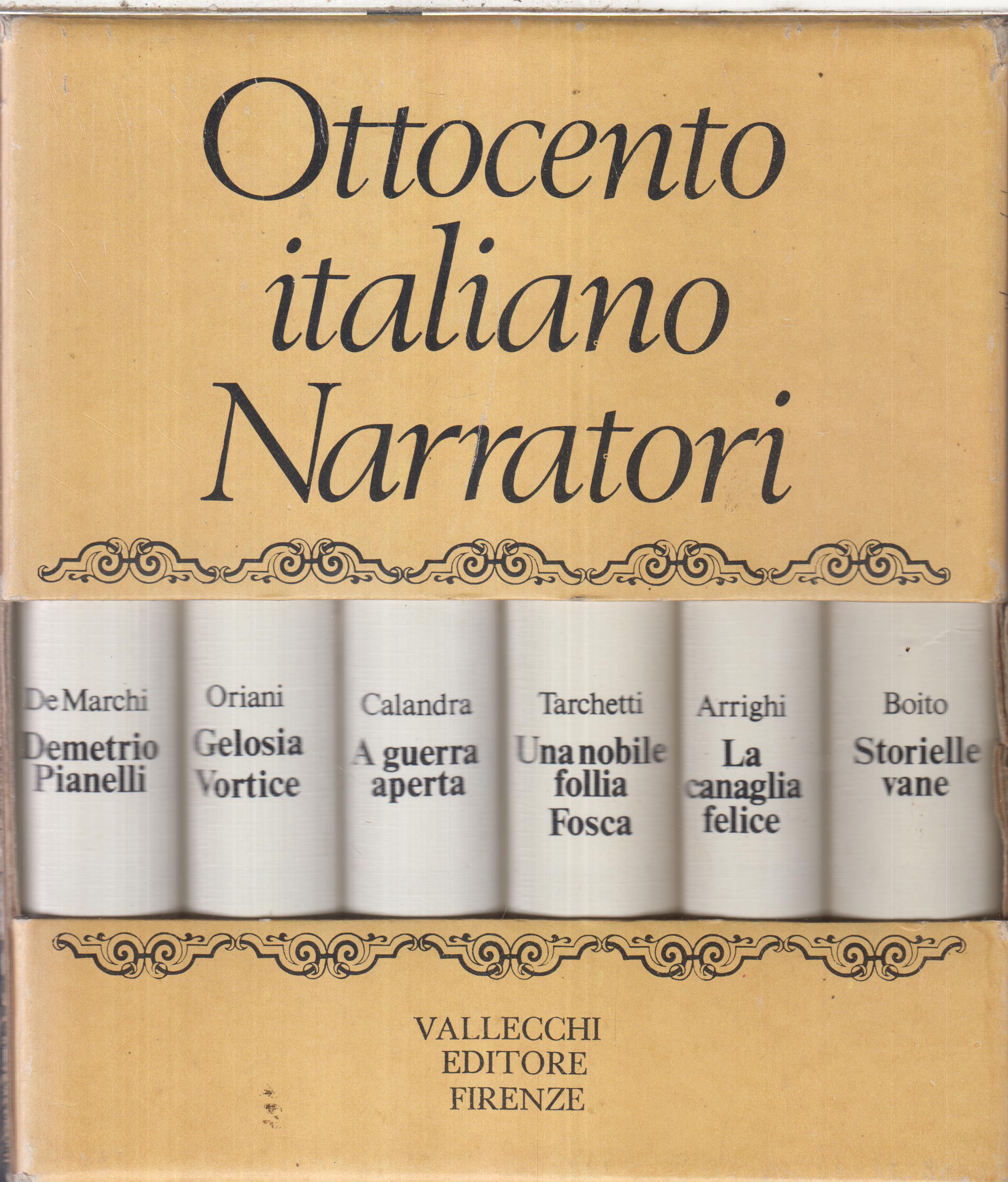 Ottocento italiano Narratori, VALLECCHI EDITORE FIRENZE, 1970
