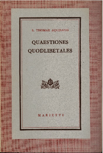 Opuscola Philosophica -  S. Thomae Aquinatis