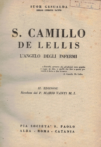 S. Camillo De Lellis, Suor Gesualda