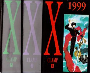 Clamp X 1999 nn. 1, 2, 3, S. Igarashi, N. Ohkawa, M. Nekoi, M. Apapa