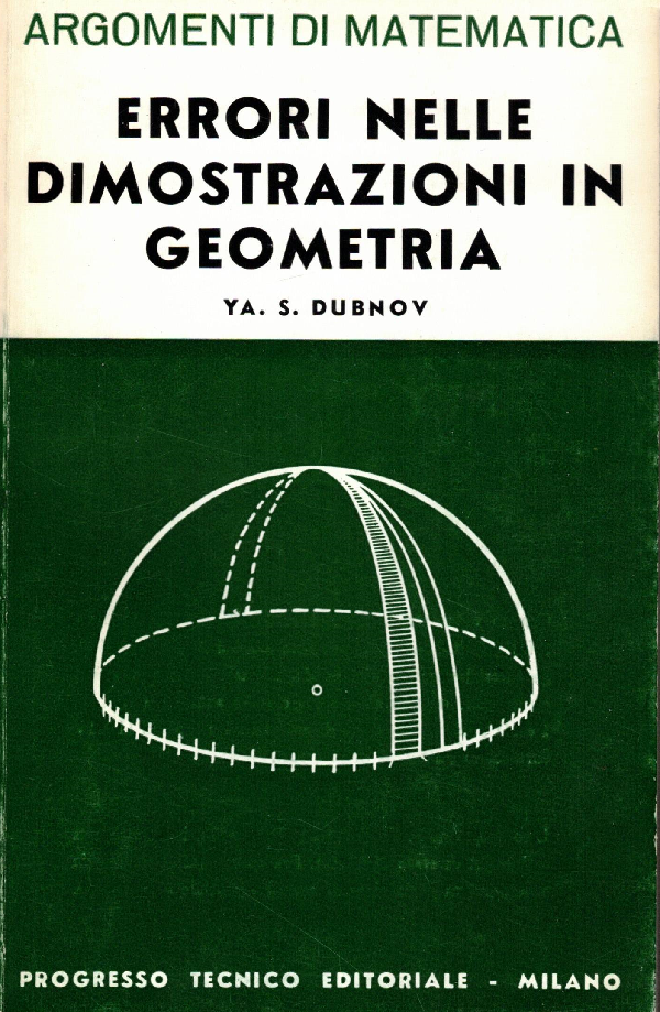  Errori nelle dimostrazioni in geometria, Ya. S. Dubnov