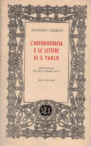 L’autobiografia e le lettere di S. Paolo, Antonio Cojazzi