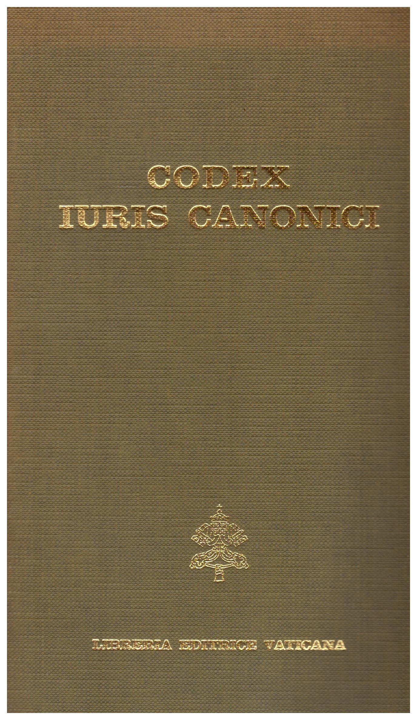 Titolo: Codex iuris canonici Autore : AA.VV. Editore: libreria editrice vaticana