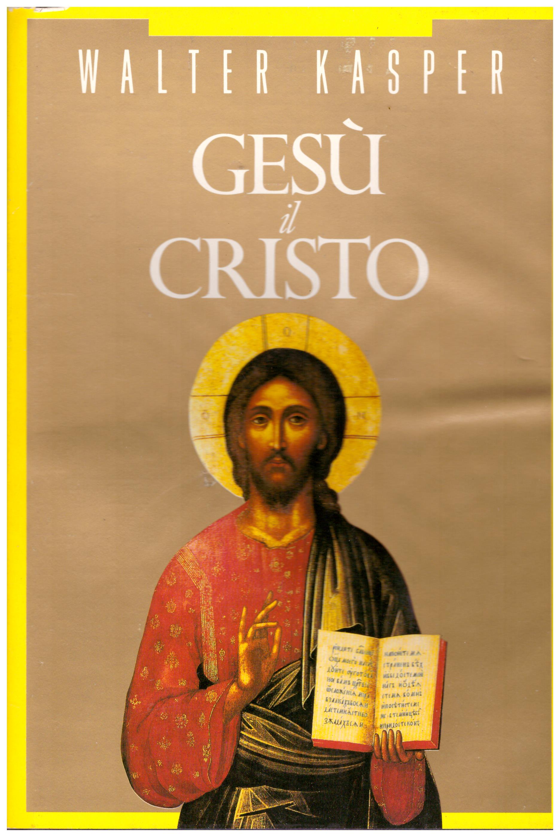 Titolo: Gesù il Cristo Autore: Walter Kasper  Editore: fratelli Stianti 1991