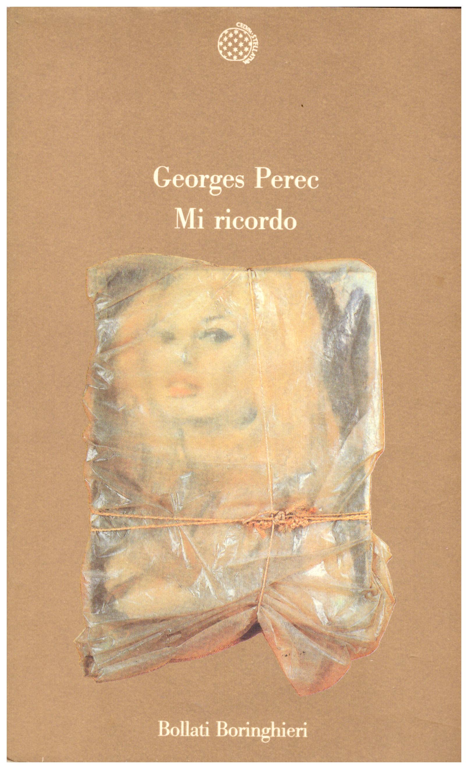 Titolo: Mi ricordo Autore: George Perec  Editore: Bollati Boringhieri, 1988
