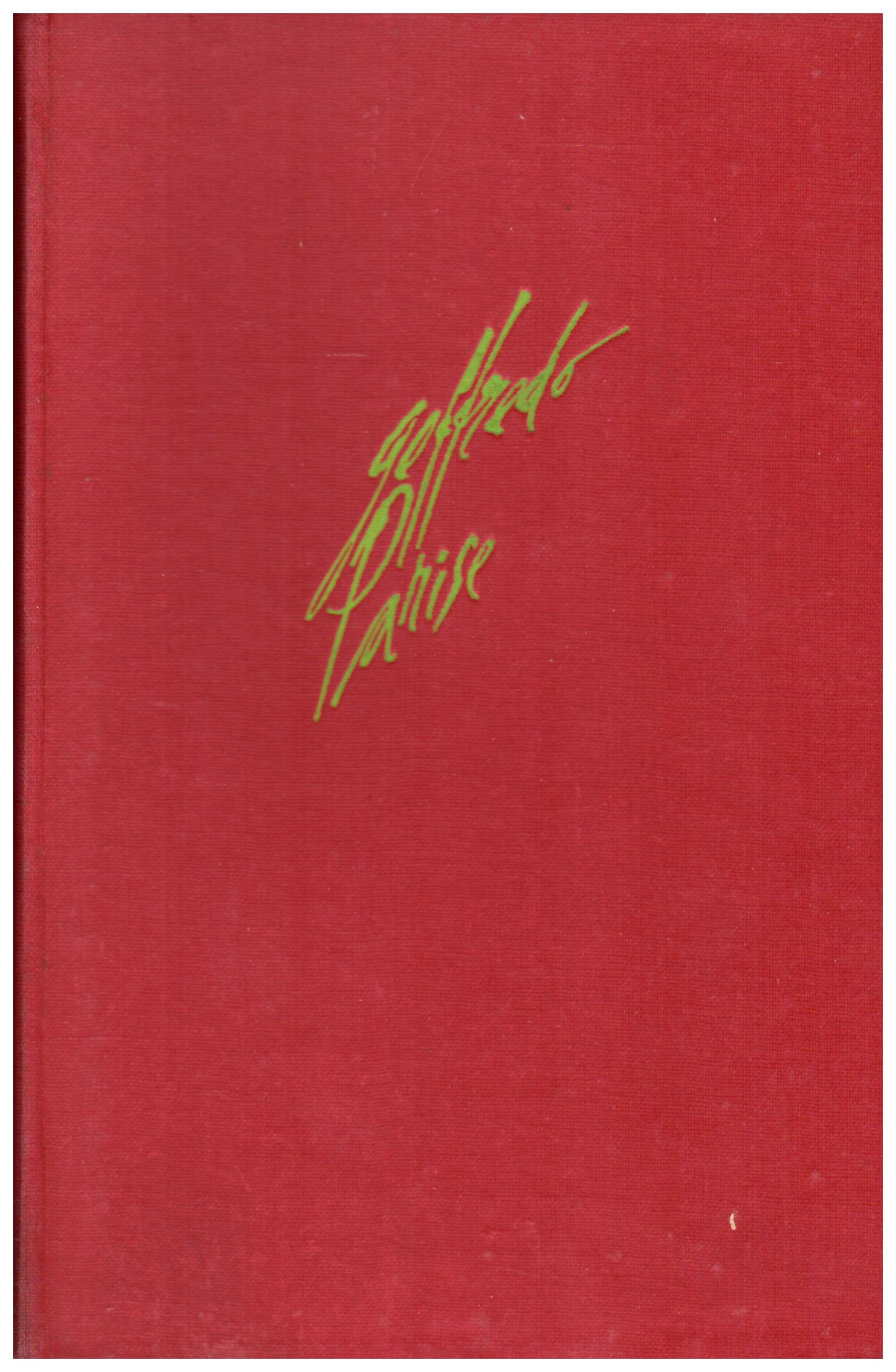 Titolo: Il prete bello  Autore: Goffredo Parise  Editore: Garzanti 1954