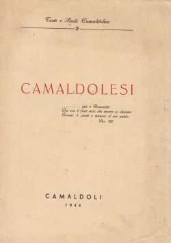 Camaldolesi, AA. VV.
