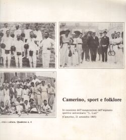 Camerino, sport e folklore, AA. VV.