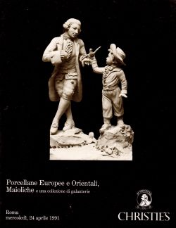 Porcellane Europee e Orientali, Maioliche e una collezione di galanterie, AA. VV.