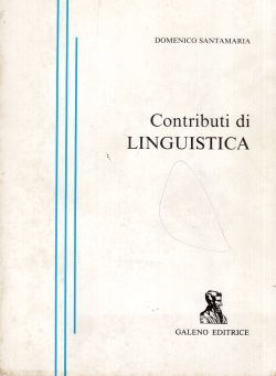 Contributi di Linguistica, Domenico Santamaria