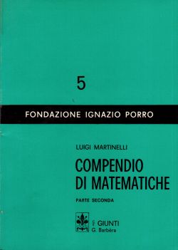 Compendio di Matematiche parte seconda, Luigi Martinelli