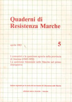 Quaderni di Resistenza Marche. N. 5 aprile 1983, AA. VV.